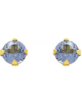 Brinco simples com pedra - 0023961 Brinco simples com pedra - 0023961