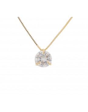 Gargantilha Ponto de luz de Zircônia - 0011706 Gargantilha Ponto de luz de Zircônia - 0011706